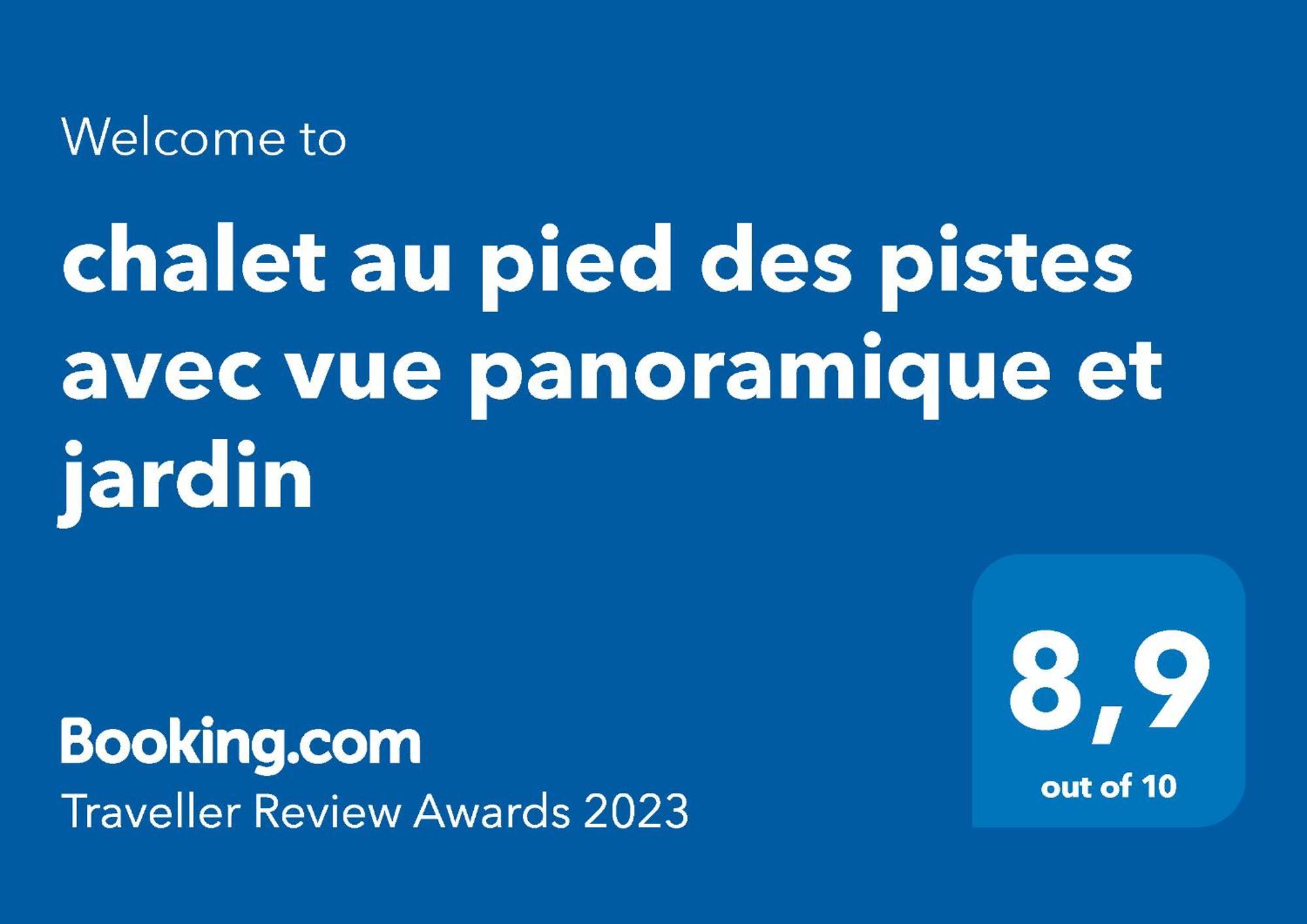 Chalet Pres Des Pistes Avec Vue Panoramique Les Angles  Εξωτερικό φωτογραφία