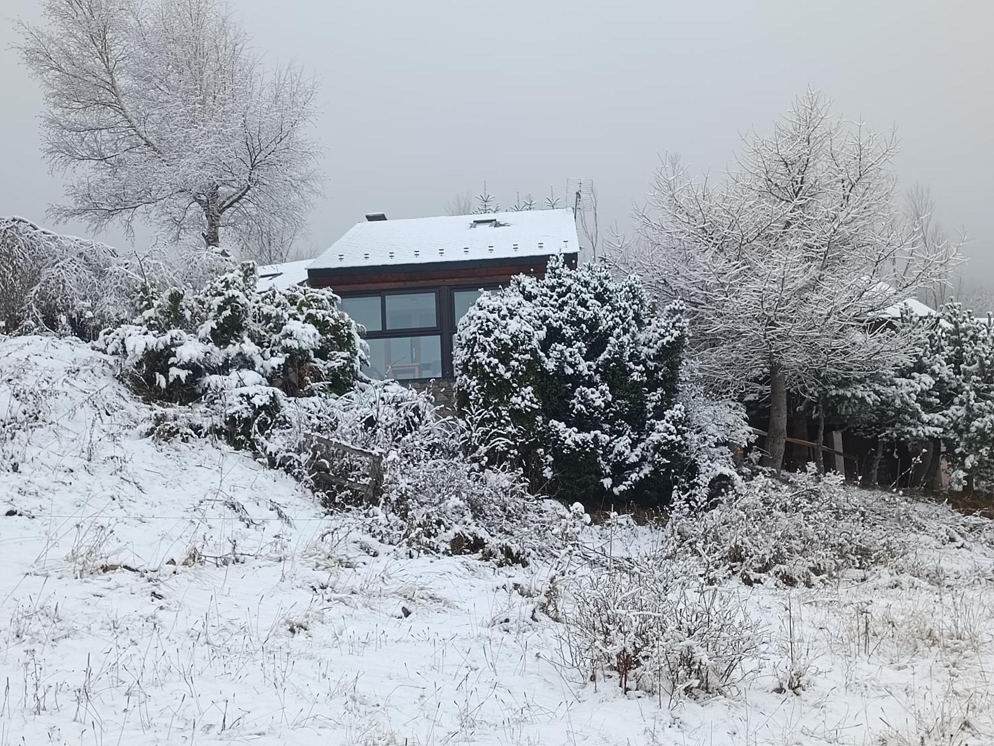 Chalet Pres Des Pistes Avec Vue Panoramique Les Angles  Εξωτερικό φωτογραφία