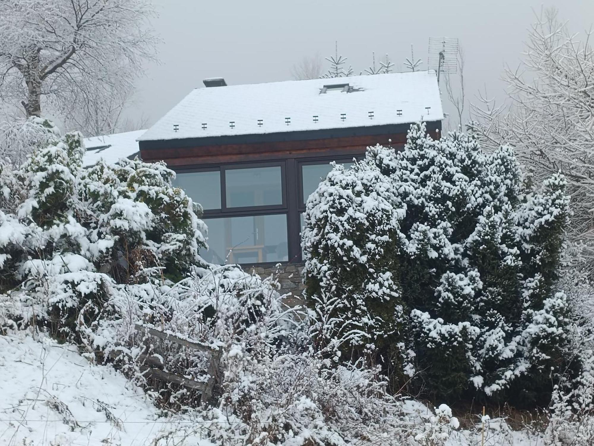 Chalet Pres Des Pistes Avec Vue Panoramique Les Angles  Εξωτερικό φωτογραφία