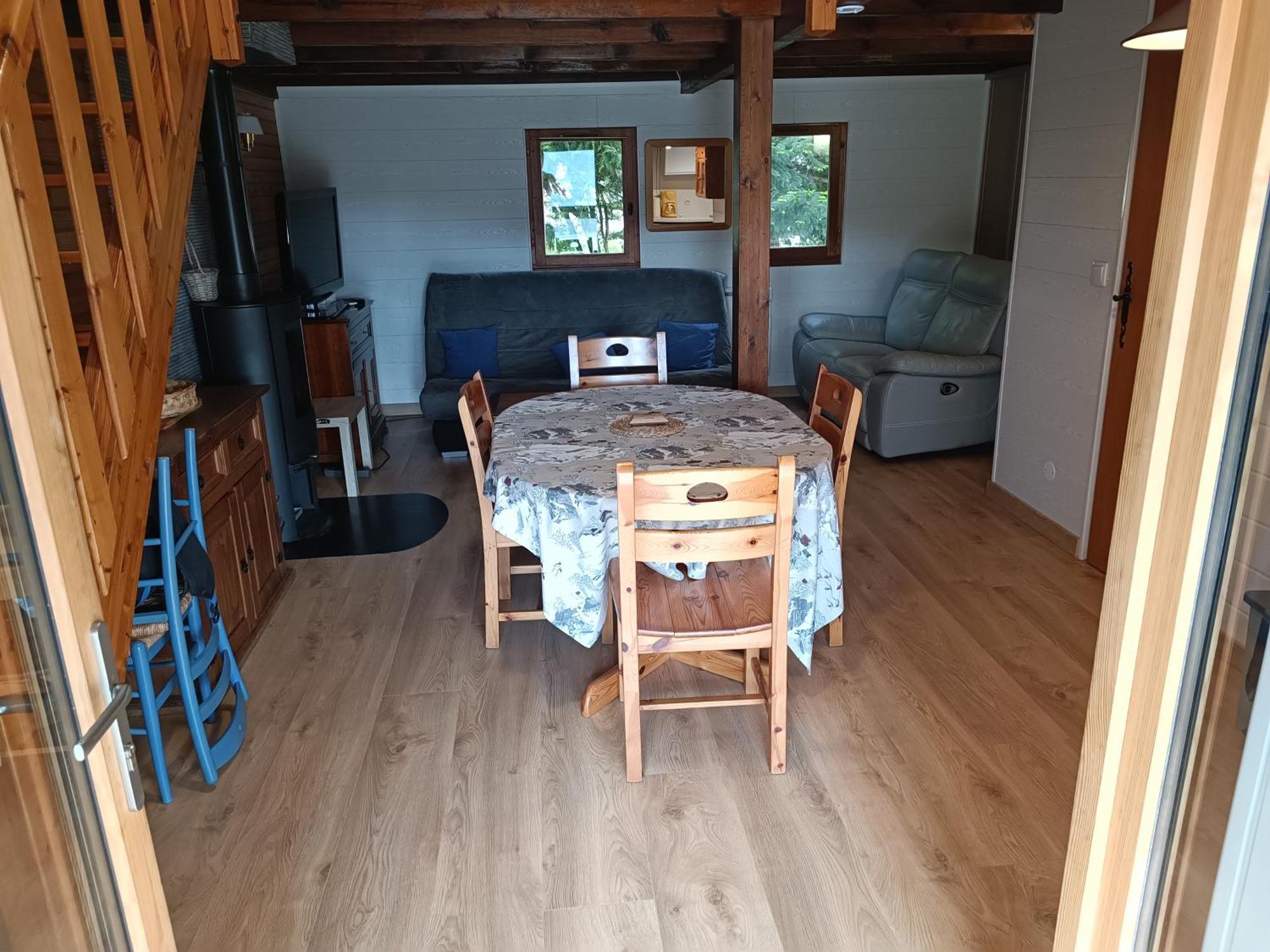 Chalet Pres Des Pistes Avec Vue Panoramique Les Angles  Εξωτερικό φωτογραφία